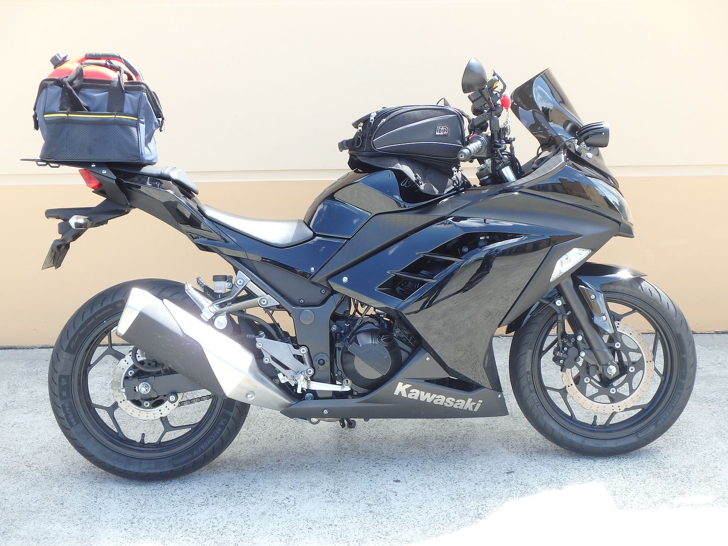 Installed the National Cycle Luggage Rack! Page 2 Kawasaki Ninja 300 Forum